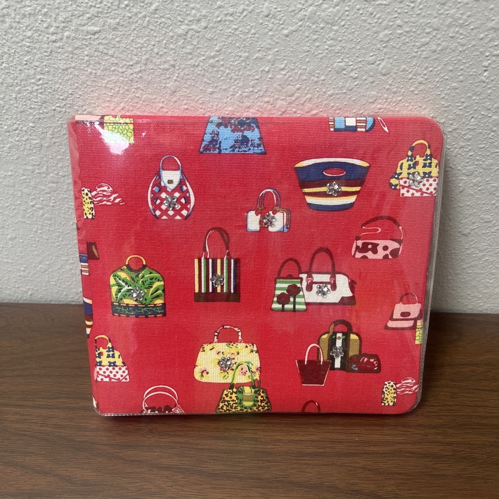 Brand New 8x8 20-page Brown‎ Fabric Scrapbook Album